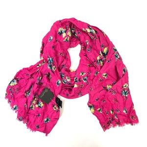 🛑CANDOR New York City 100% viscose Pink Scarf NWT
